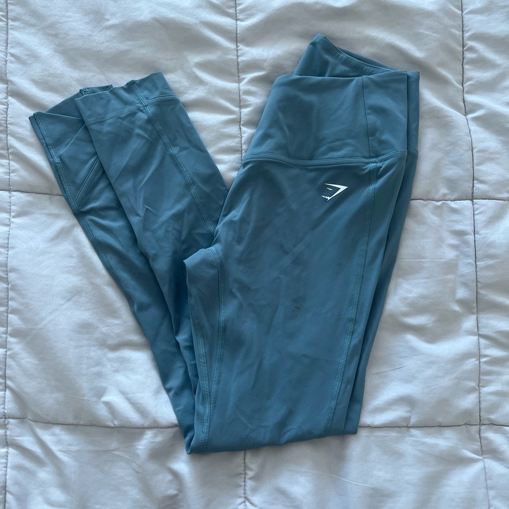 Gymshark Ice Blue Leggings S NWOT